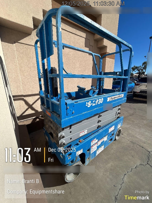 2019 Genie GS-1930 Half Height Swing Gate, 800W Inverter