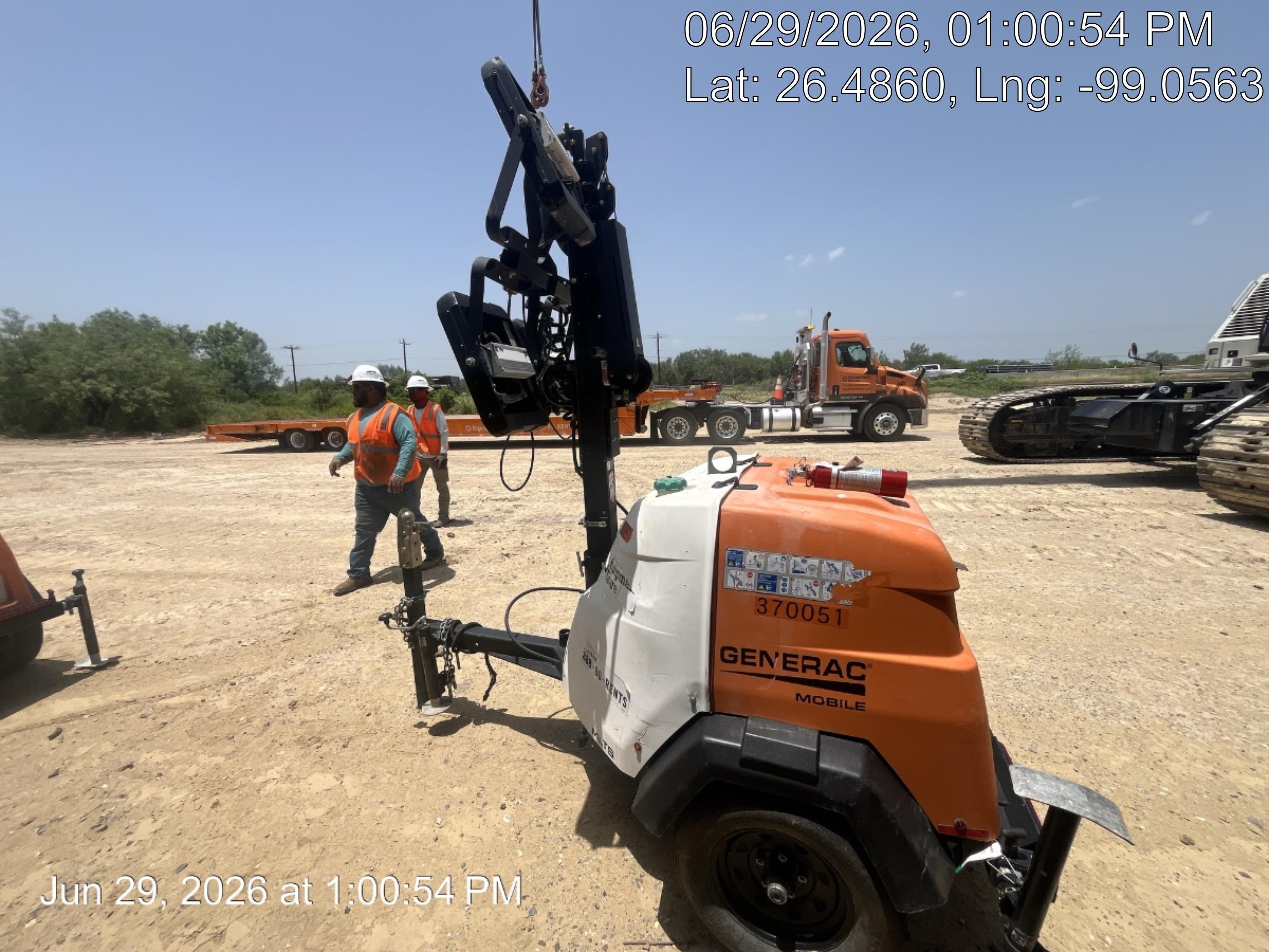 2023 Generac MLT2 Diesel, Flex Switch 120V Input, Powerzone Controller, 
(4) 320W LED Lights, 4kW Generator, 39.9 Gal Fuel Tank, 2" Ball, T3