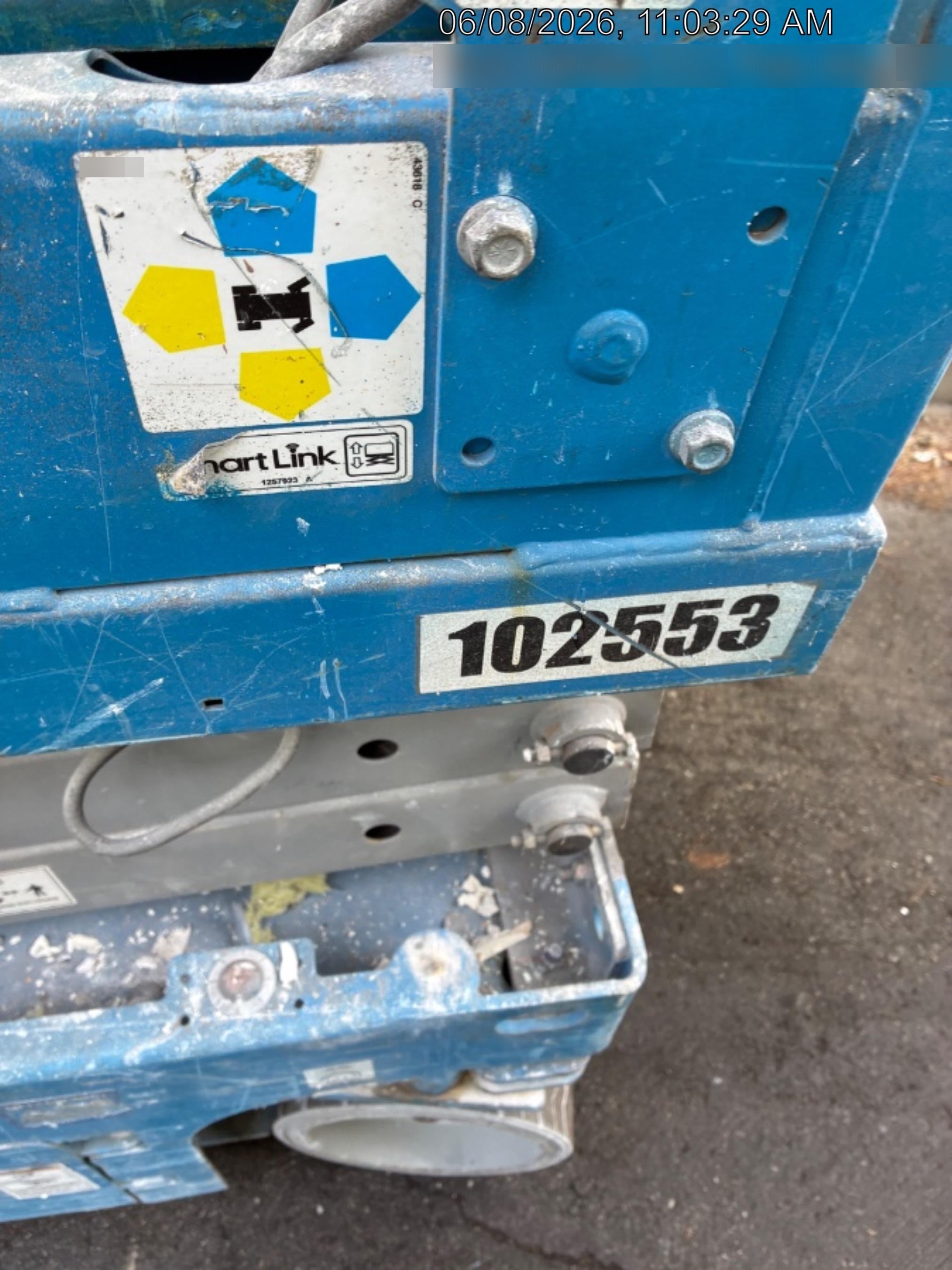 2020 Genie GS-1930 Solid Non Marking Tires, Beacon, Folding rails with half height swing gate, 800W Inverter
