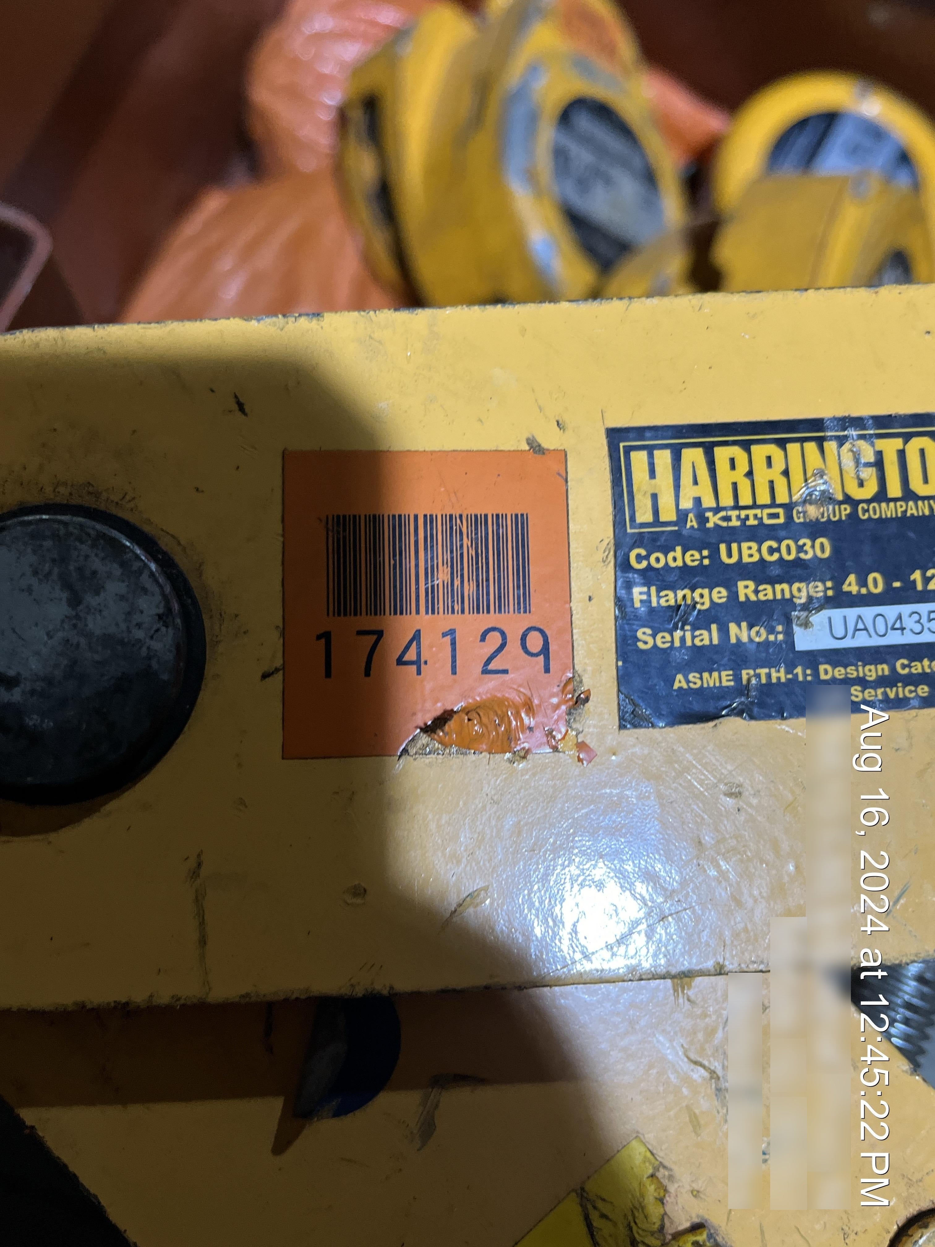 2021 HARRINGTON UBC030