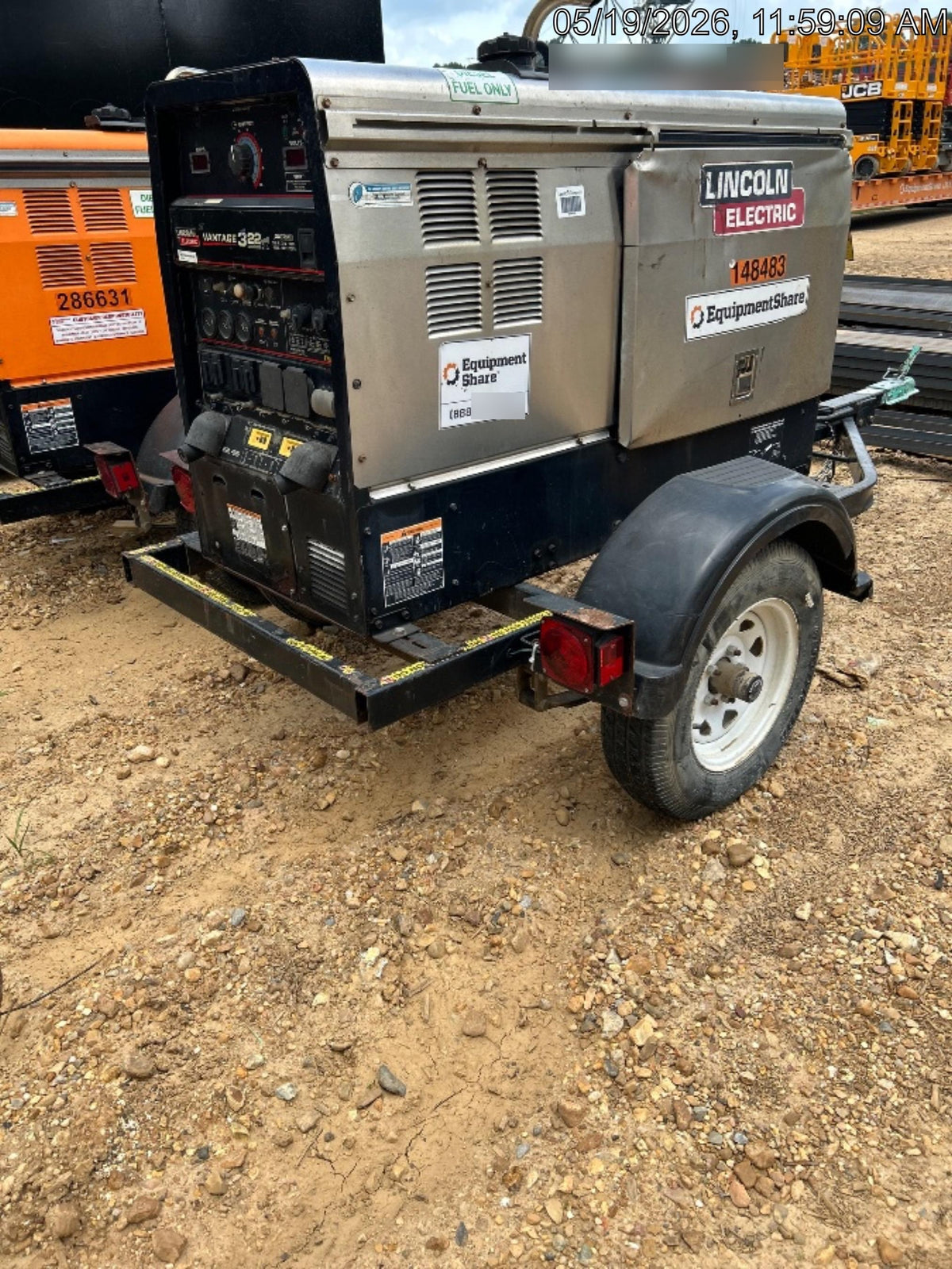 2021 Lincoln Electric Vantage 322 VANTAGE 322 READY-PAK 3