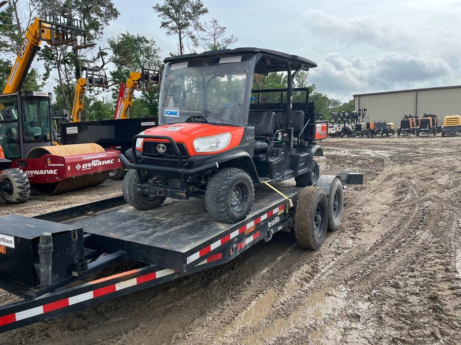2021 Kubota RTV-X1140W-H Plastic Canopy, Windshield Acrylic Clear, LED Strobe Light, Wire Harness Kit, Back up Alarm