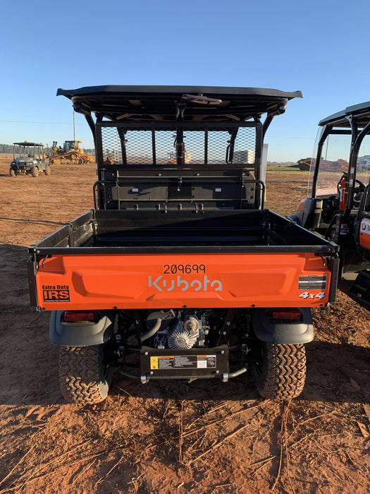 2022 Kubota RTV-X1140W-H Plastic Canopy, Windshield Acrylic Clear, LED Strobe Light, Wire Harness Kit, Back up Alarm