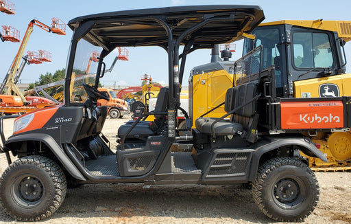 2021 Kubota RTV-X1140W-H Plastic Canopy, Windshield Acrylic Clear, LED Strobe Light, Wire Harness Kit, Back up Alarm