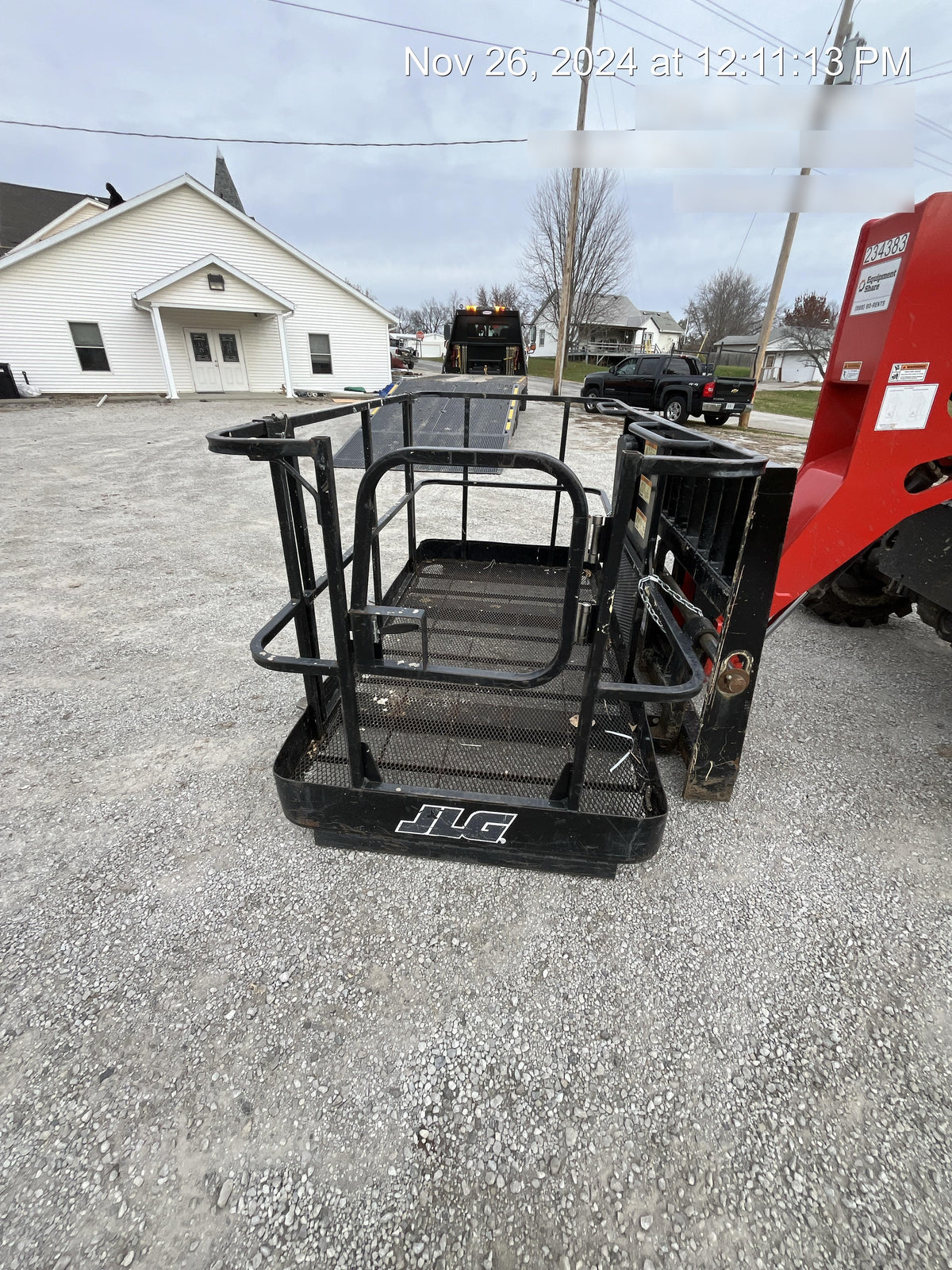 2016 JLG Work Platform, Fork Mounted