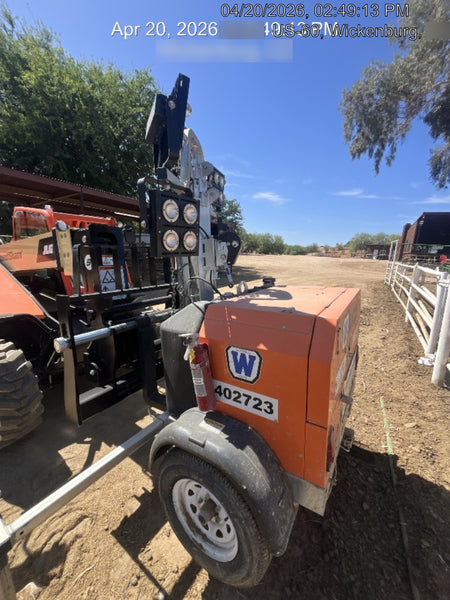 2024 Wanco WLTT-4MM4K Diesel, Deep Sea Controller, Shore Power Plug, Auto Start, (4) 350W LED Floodlights, 4kW Generator, 60 Gal Fuel Tank, 2" Ball, T3
