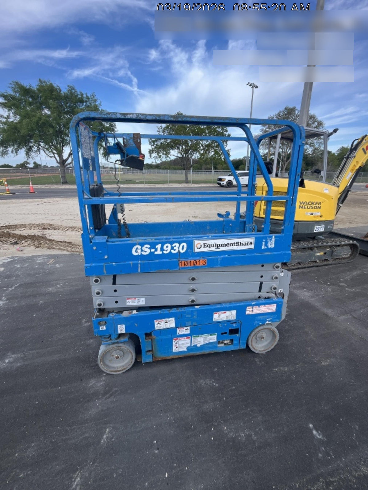 2020 Genie GS-1930 Standard Machine