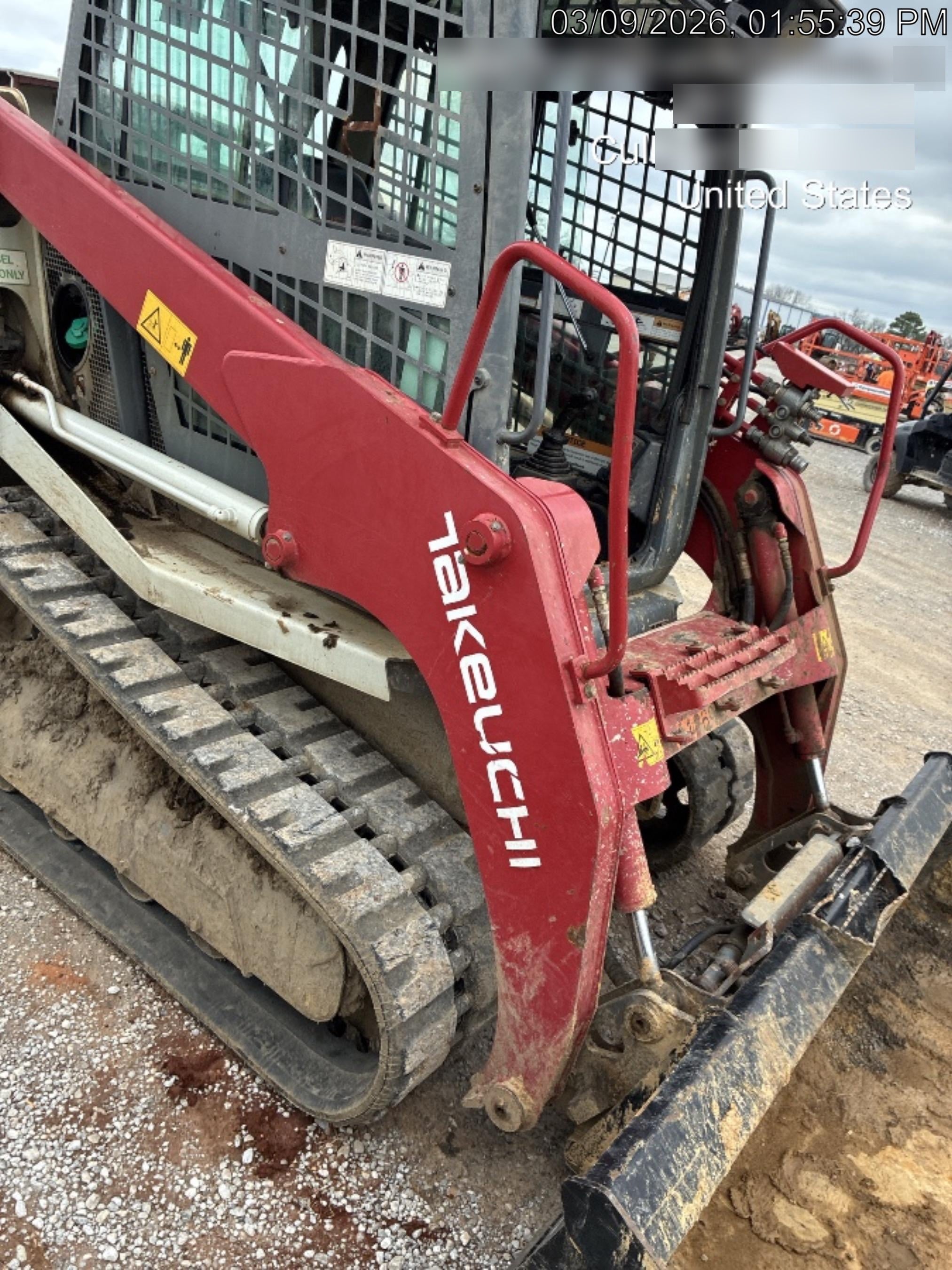 2020 Takeuchi TL8R2-CR Cab/Heat/Air, Hydraulic QC