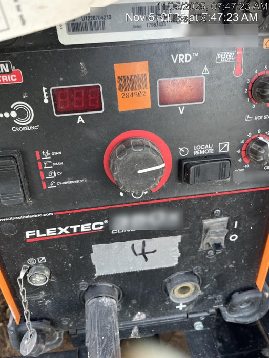 2022 LINCOLN ELECTRIC FLEXTEC 350X