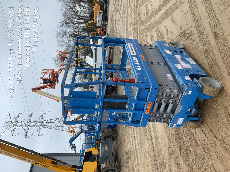 2020 Genie GS-1930 Solid Non Marking Tires, Beacon, Folding rails with half height swing gate