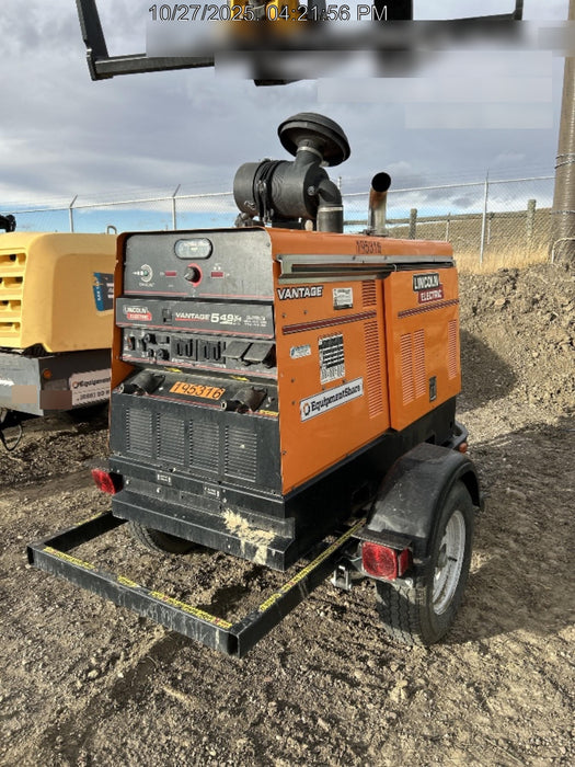 2021 Lincoln Electric Vantage 549X Ready Pak 3, ORANGE (includes trailer, cable rack, fender light kit)