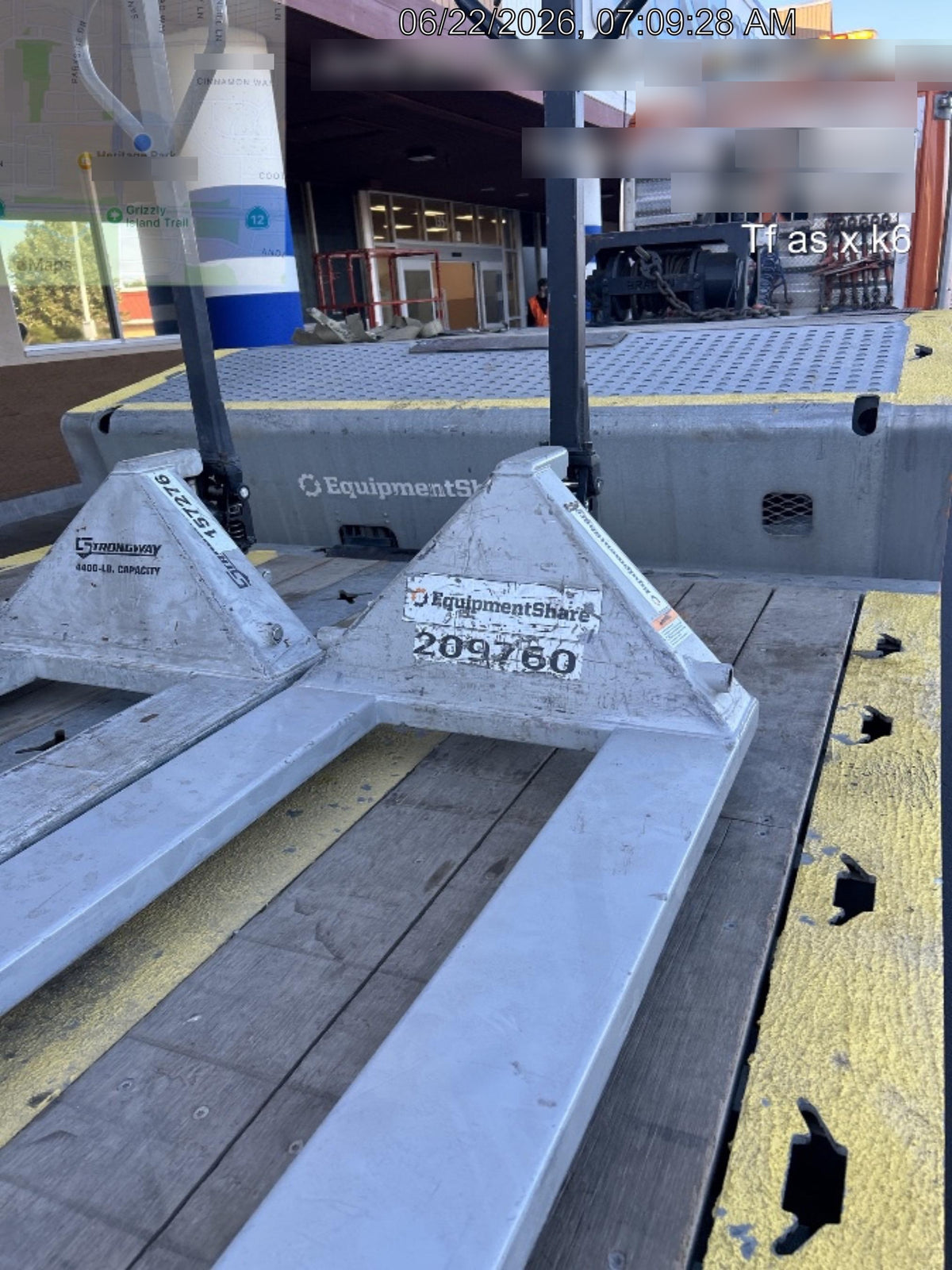2022 STRONGWAY 4400 lb Pallet Jack