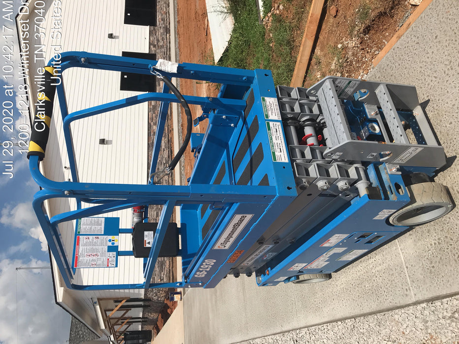 2020 Genie GS-1930 Fixed rails with chain entry gate - Pre A92.20