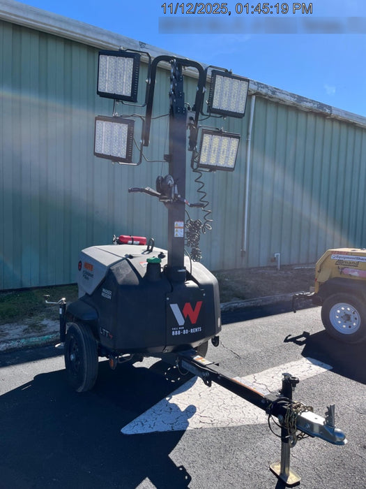 2024 Wacker Neuson LTT4 Diesel, Kohler KDW702, Deep Sea Controller, Auto Start, LED 320W, Bypass Outlet, T3