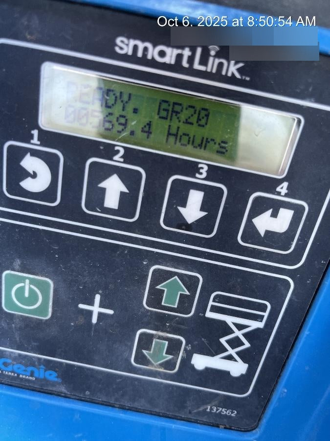 2016 GENIE GR-20