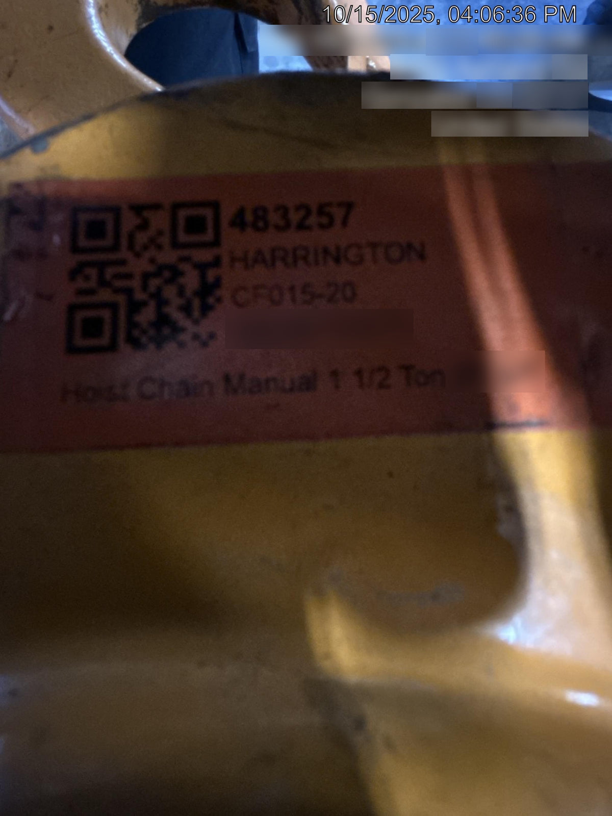 2024 HARRINGTON CF015-20