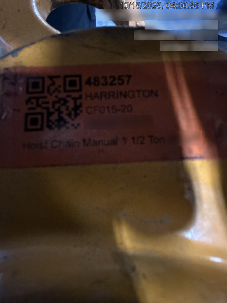 2024 HARRINGTON CF015-20