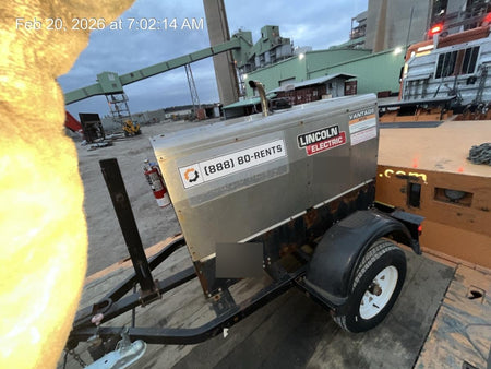 2018 Lincoln Electric Vantage 322 Lincoln Vantage 322 Welder Ready Pak 3 - Vantage 322, Trailer, Fender and light kit, Cable rack