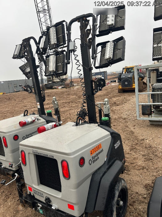 2024 Wacker Neuson LTT4 Diesel, Kohler KDW702, Deep Sea Controller, Auto Start, LED 320W, Bypass Outlet, T3