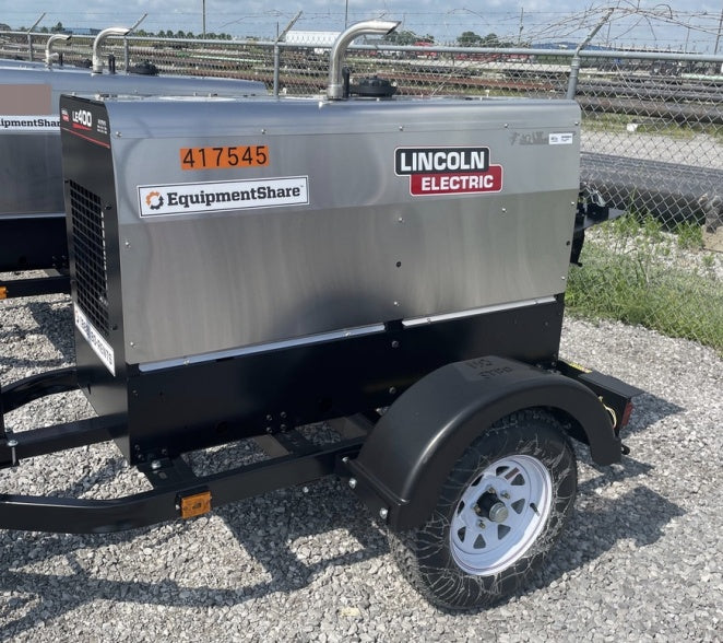 2024 Lincoln Electric LE400 Kubota V1505, Trlr, Cable Rack, Light Kit, ES Decals, T3