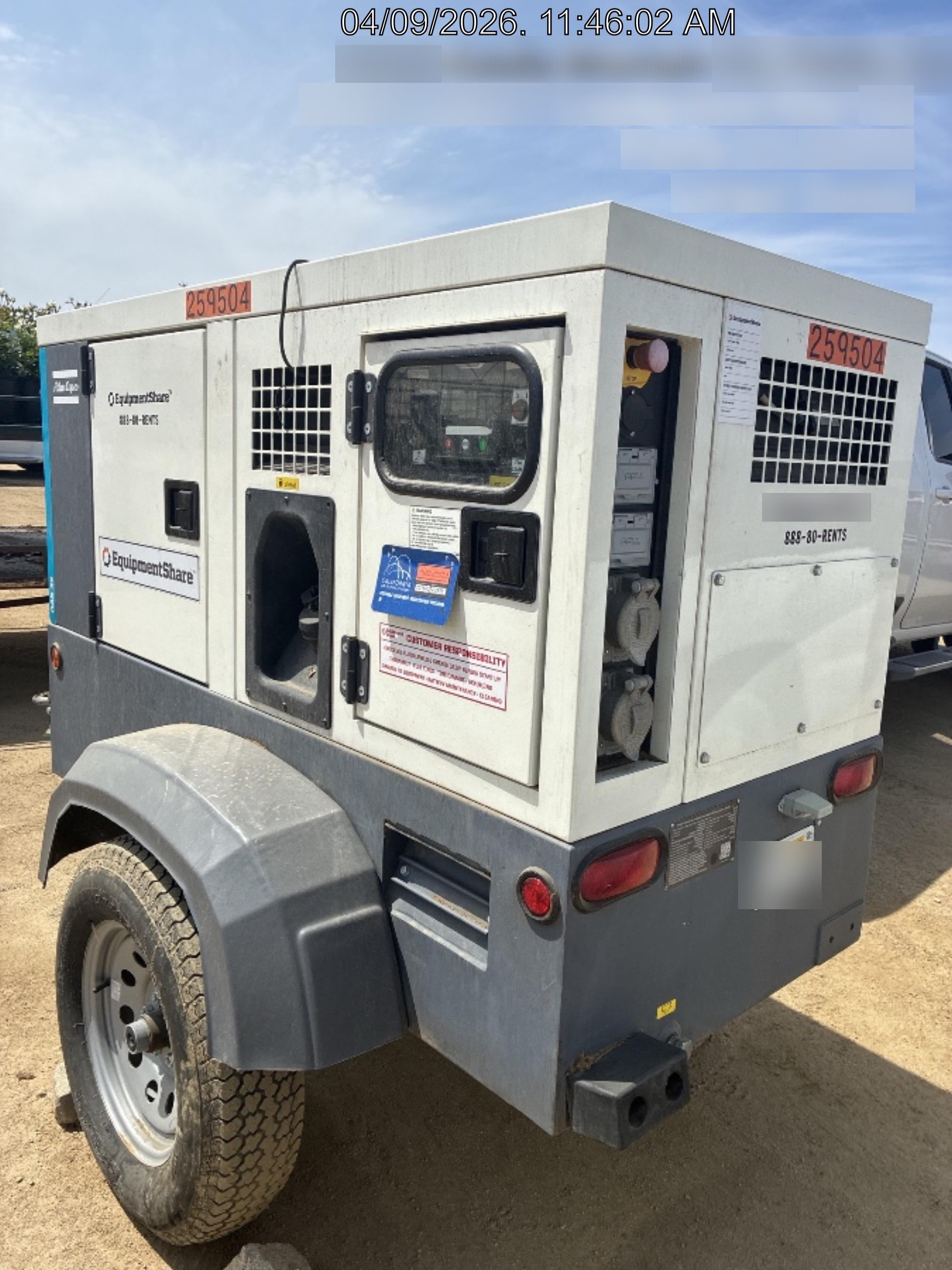 2022 ATLAS COPCO QAS45 CWK