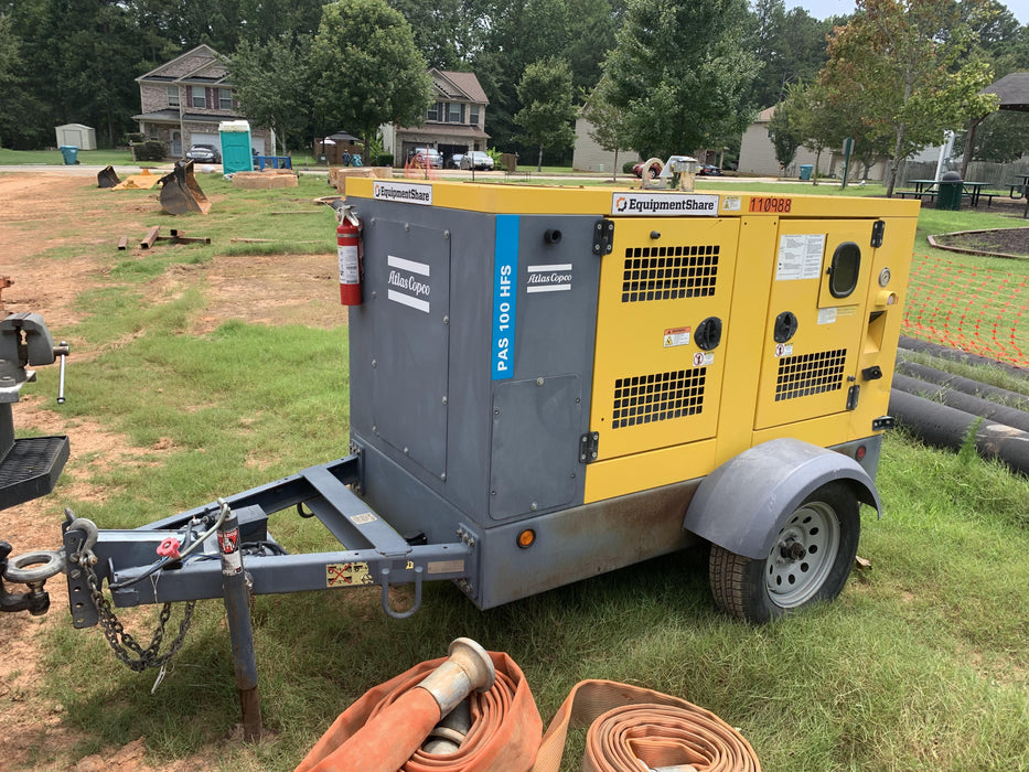 2020 ATLAS COPCO PAS 100 HF CS Enclosed