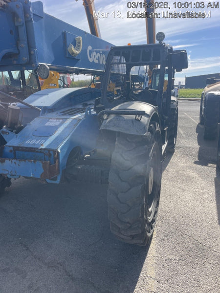 2017 Genie GTH-844 Genie GTH-844, Solid Tires, 60" carriage/forks, Open ROPS, Work Lights