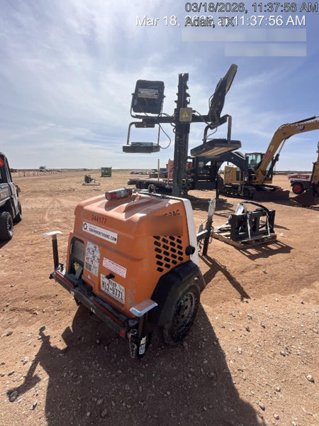 2023 Generac MLT2 Diesel, Flex Switch 120V Input, Powerzone Controller, (4) 320W LED Lights, 4kW Generator, 39.9 Gal Fuel Tank, 2" Ball, T3