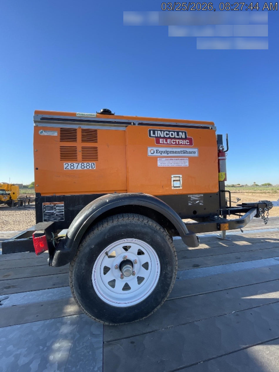 2023 Lincoln Electric LE400 Kubota V1505, Trlr, Cable Rack, Light Kit, ES Decals, T3