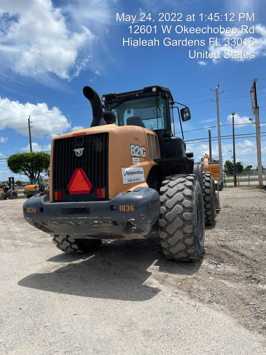 2018 Case 821G CLOSED CAB, JRB 418 STYLE HYD COUPLER