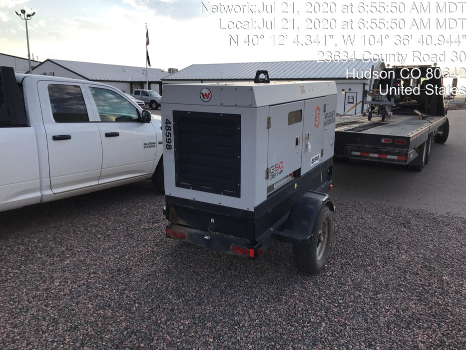 2019 WACKER NEUSON G50