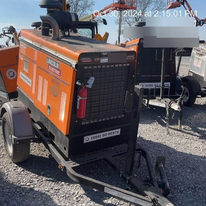 2022 Lincoln Electric Vantage 549X Crosslink Technology, Trailer Mounted, ES Decals, T3