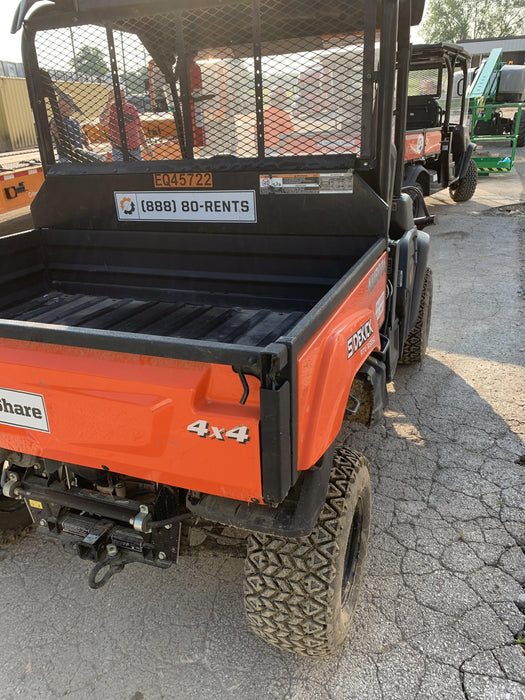 2019 Kubota RTV-XG850WL-H 4wd Utility Cart, Gas, 2 Seat, LED Strobe, Windshield Tempered Glass, Plastic Canopy, Wire Harness Kit, Backup Alarm