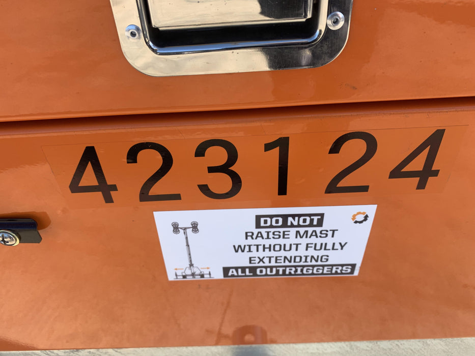 2024 Wanco WLTT-4MM4K Diesel, Deep Sea Controller, Shore Power Plug, Auto Start, (4) 350W LED Floodlights, 4kW Generator, 60 Gal Fuel Tank, 2" Ball, T3