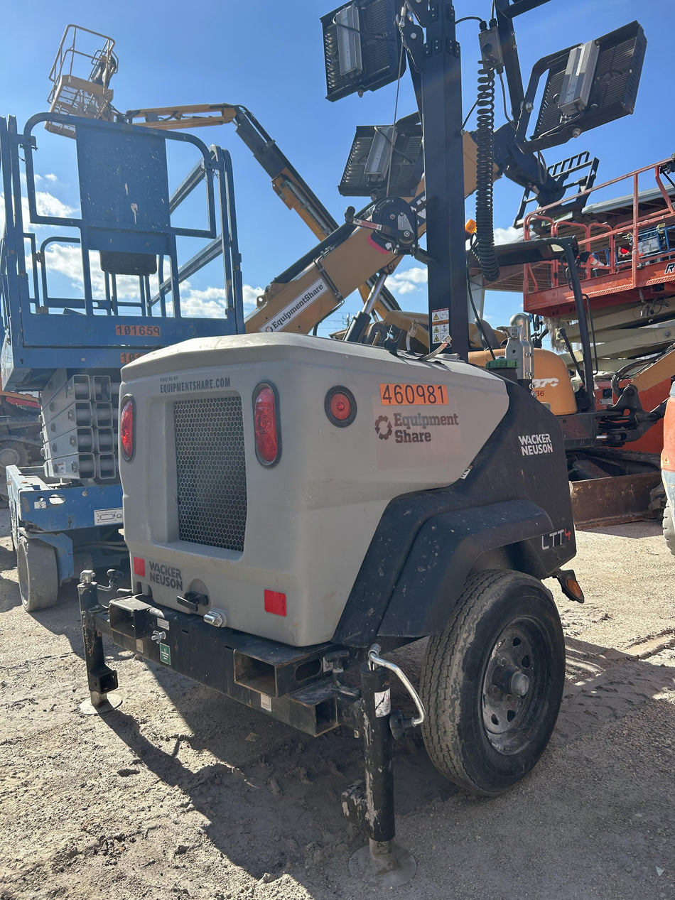 2024 Wacker Neuson LTT4 Diesel, Kohler KDW702, Deep Sea Controller, Auto Start, LED 320W, Bypass Outlet, T3