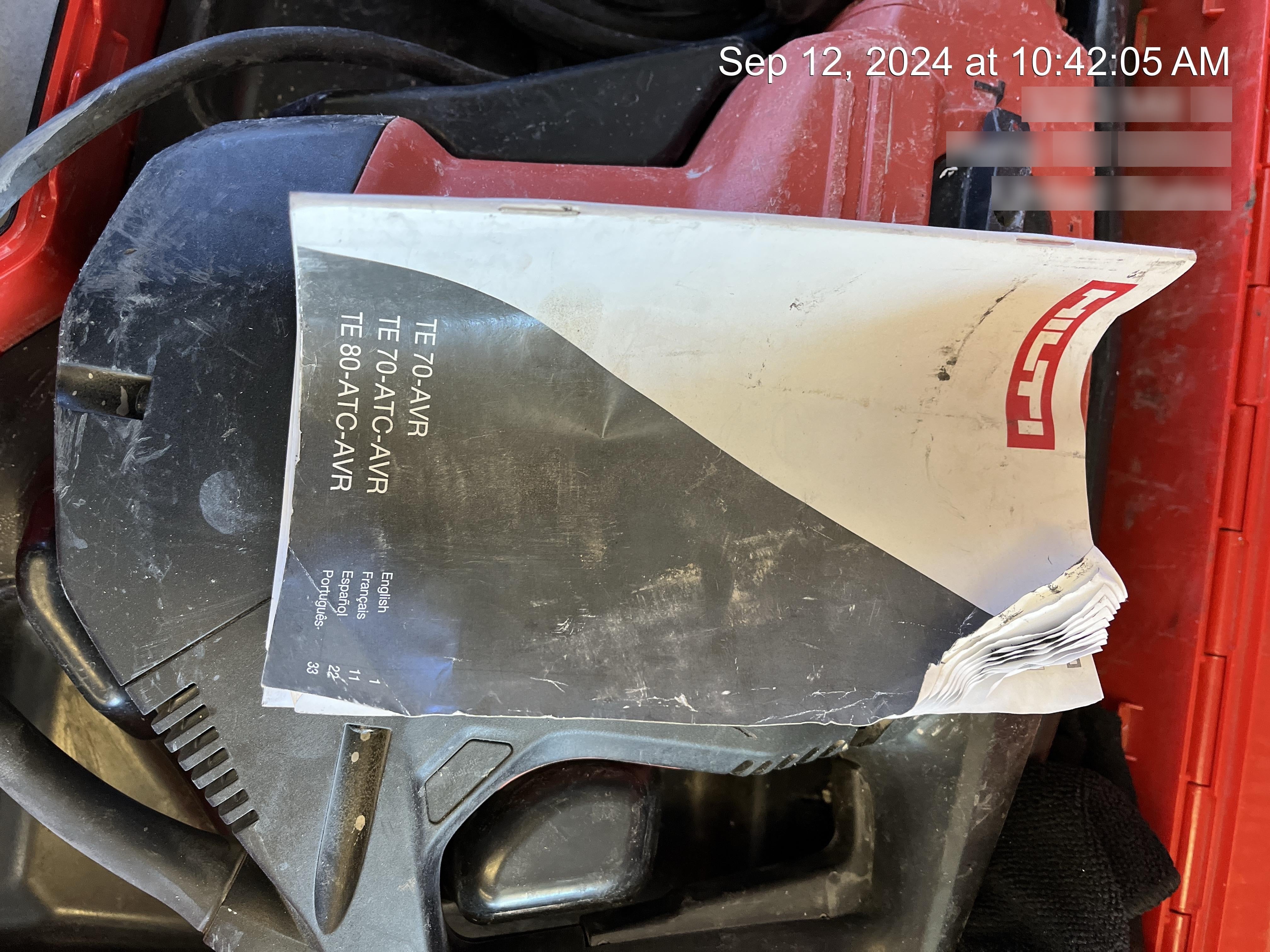 2020 HILTI TE 70-AVR