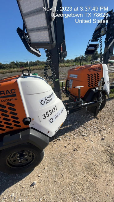 2023 Generac MLT2 Diesel, Flex Switch 120V Input, Powerzone Controller, (4) 320W LED Lights, 4kW Generator, 39.9 Gal Fuel Tank, 2" Ball, T3