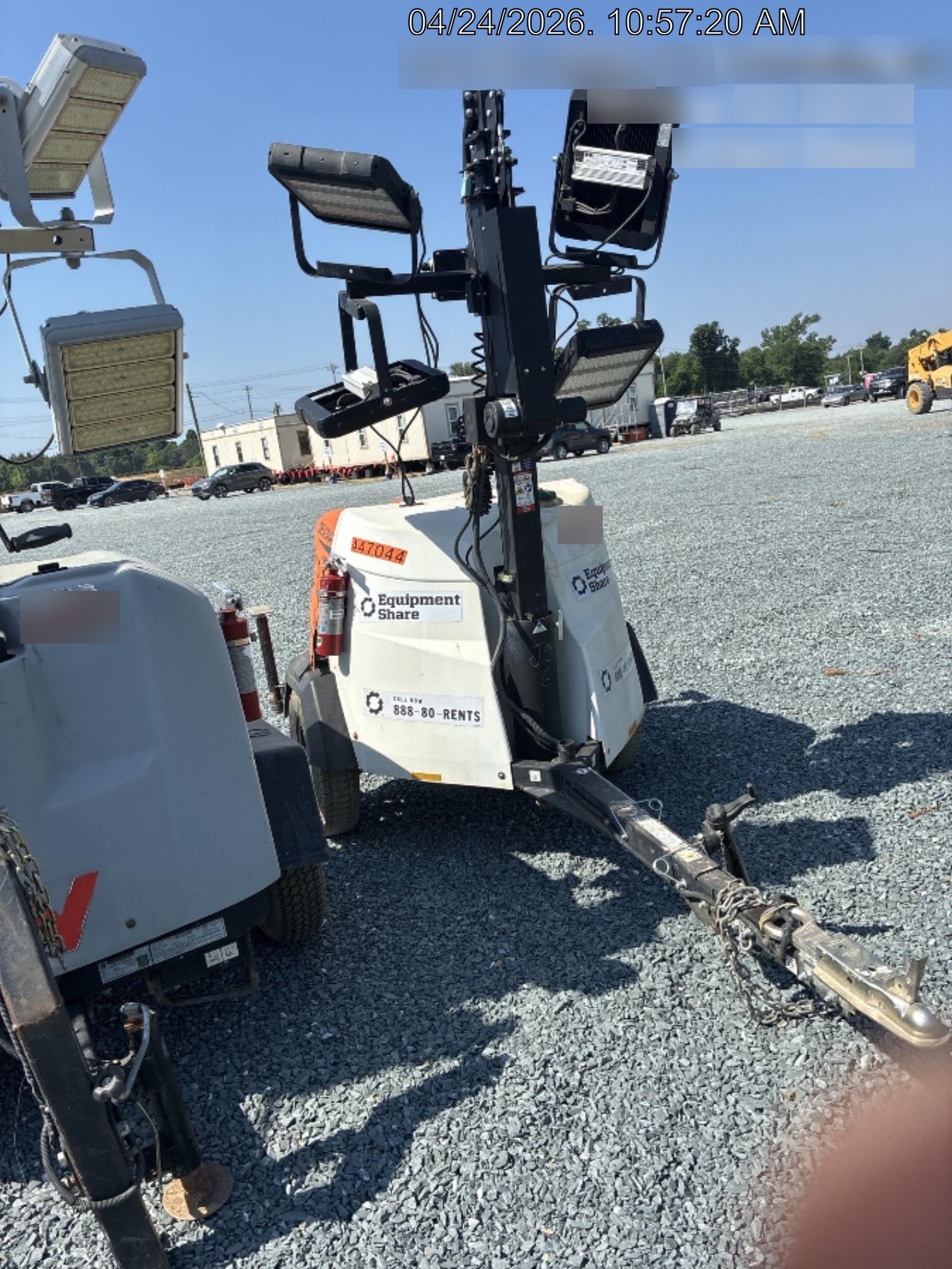 2024 Generac MLT6SKDS-STD4 ELEC WINCH Diesel, Electric Winch Mast, Powerzone Controller, (4) 320W LED Lights, 4kW Generator, 39.9 Gal Fuel Tank, 2" pintle, T3