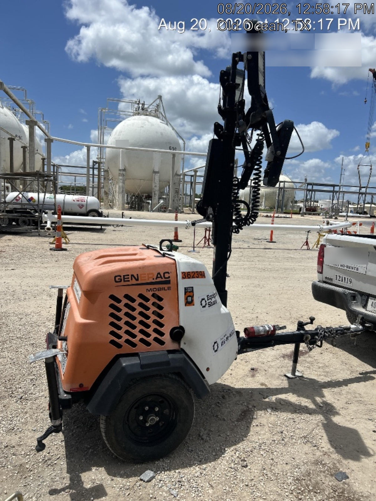 2023 Generac MLT2 Diesel, Flex Switch 120V Input, Powerzone Controller, 
(4) 320W LED Lights, 4kW Generator, 39.9 Gal Fuel Tank, 2" Ball, T3