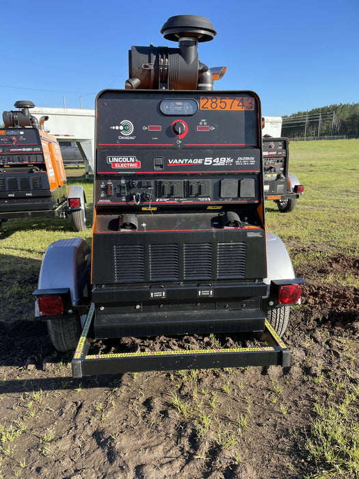 2022 Lincoln Electric Vantage 549X Crosslink Technology, Trailer Mounted, ES Decals, T3