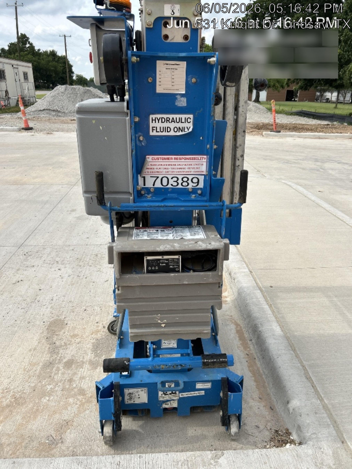 2021 GENIE AWP-30S DC