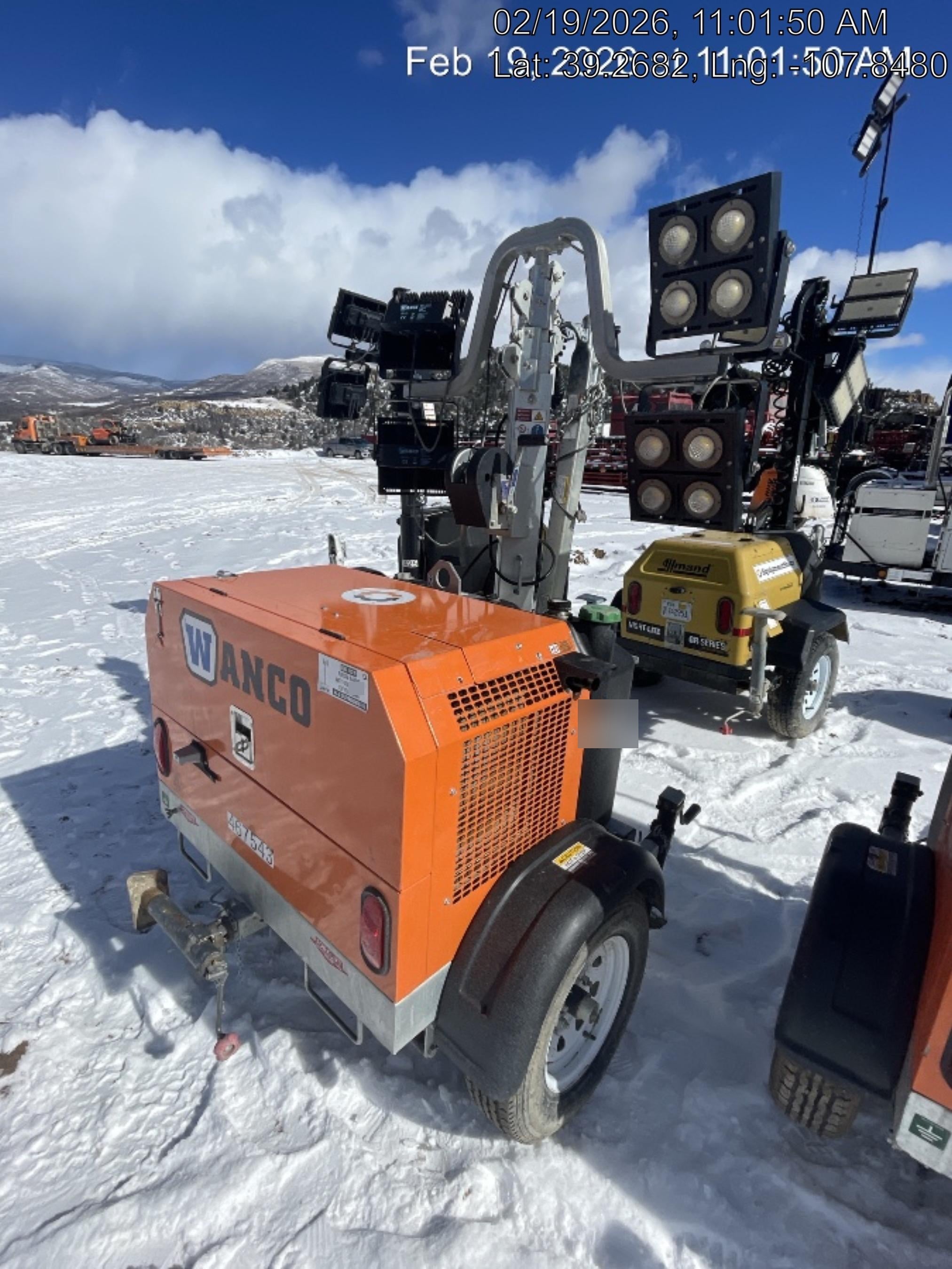 2024 Wanco WLTT-4MM4K Diesel, Deep Sea Controller, Shore Power Plug, Auto Start, (4) 350W LED Floodlights, 4kW Generator, 60 Gal Fuel Tank, 2" Ball, T3