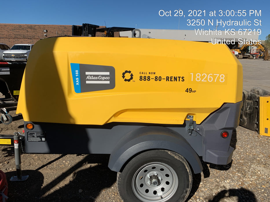2021 ATLAS COPCO XAS188 CWK