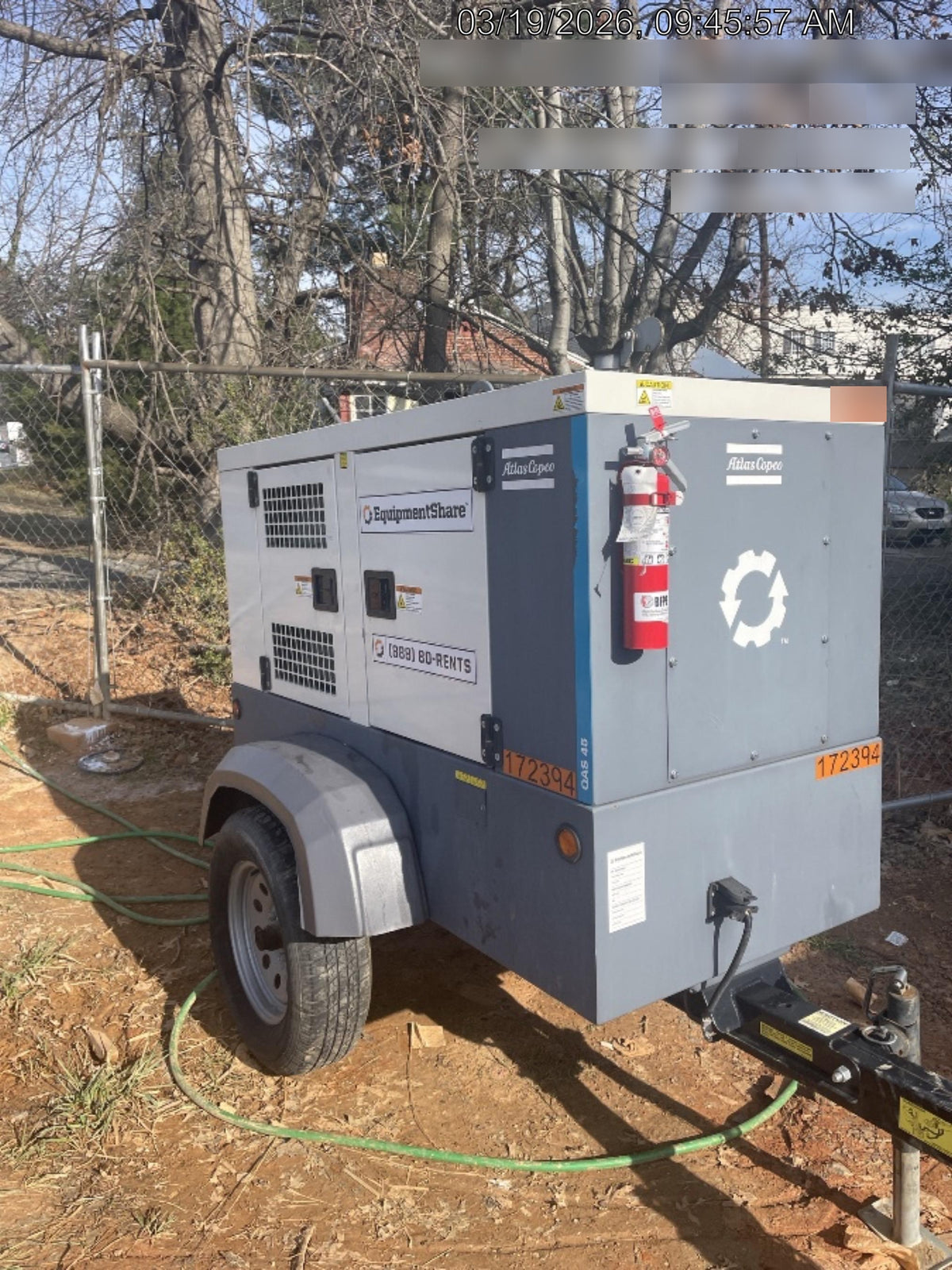 2021 ATLAS COPCO QAS45 CWK