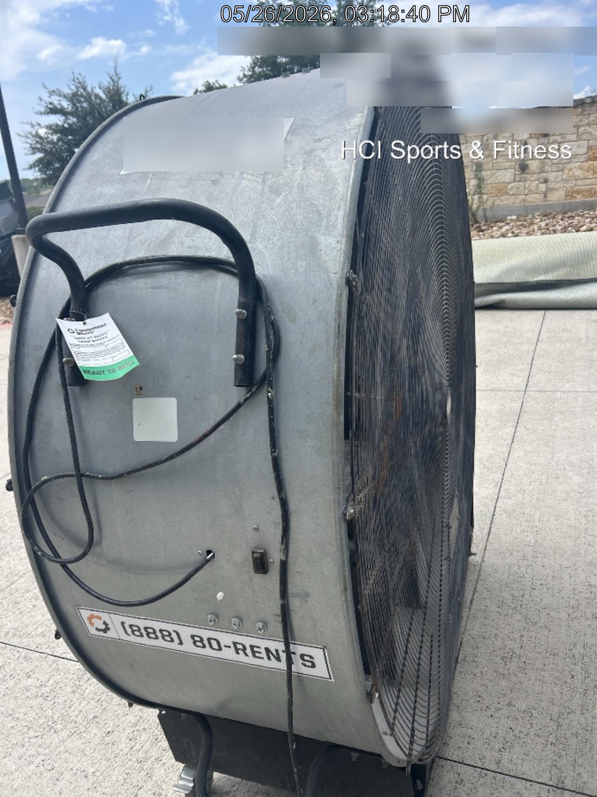 2019 BANNON 60" Industrial Fan
