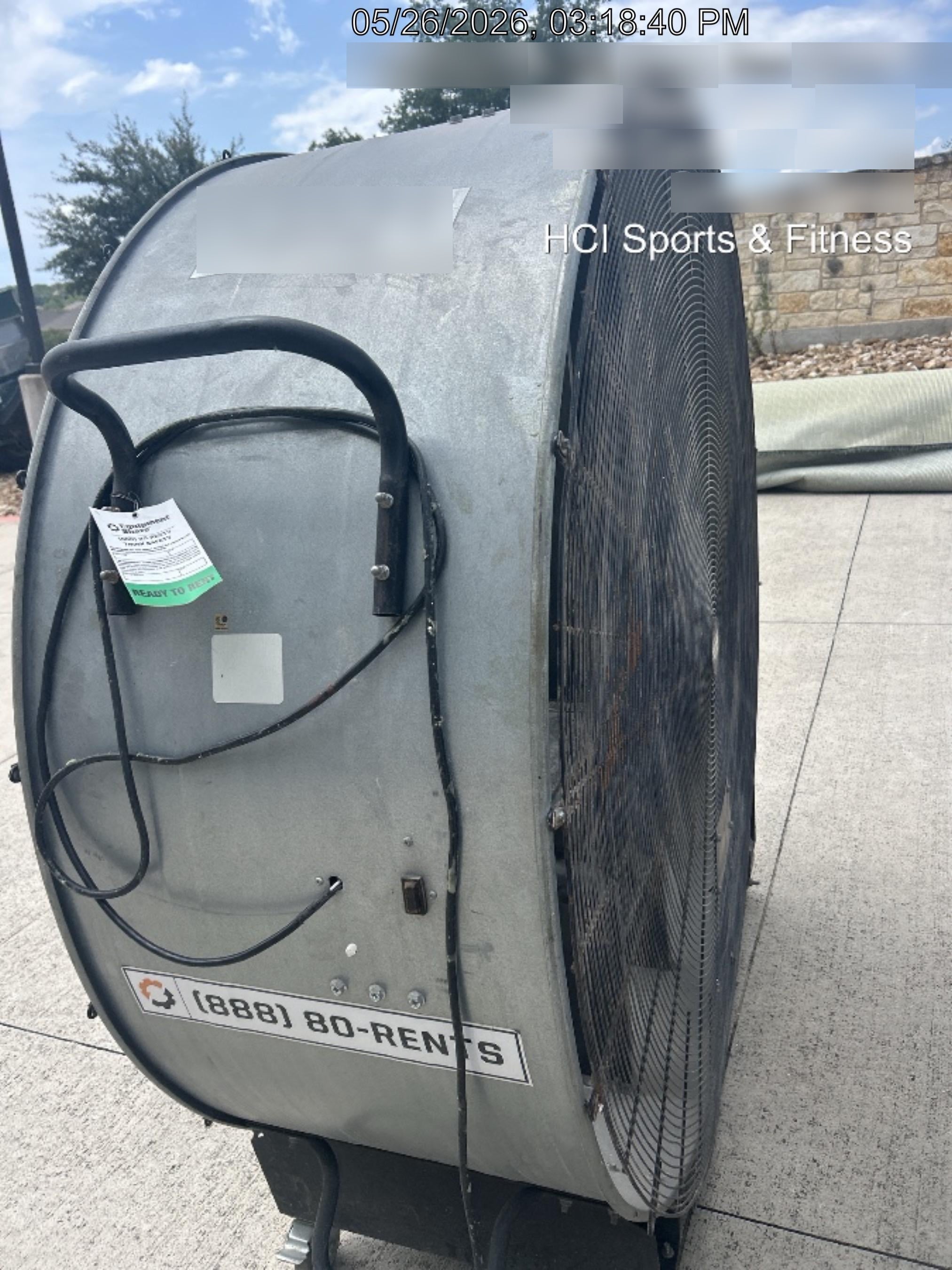 2019 BANNON 60" Industrial Fan