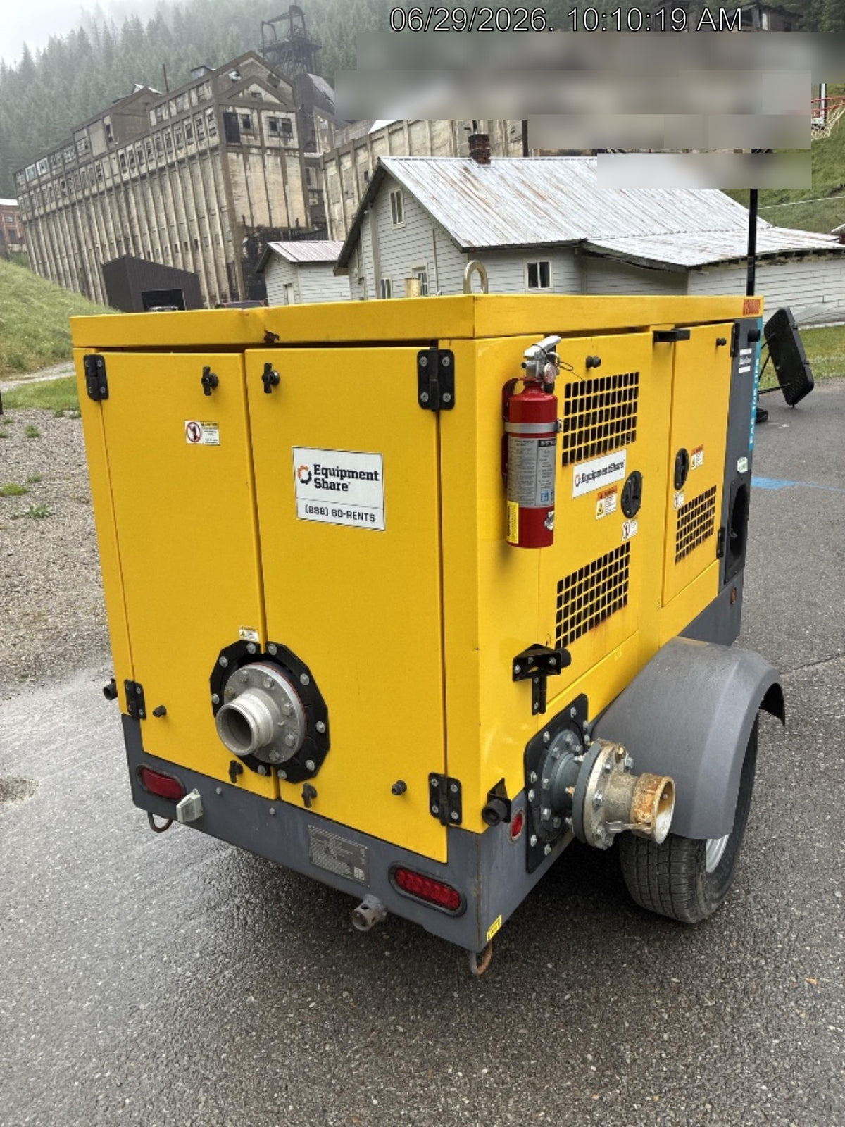 2020 ATLAS COPCO PAS 100 HF CS Enclosed