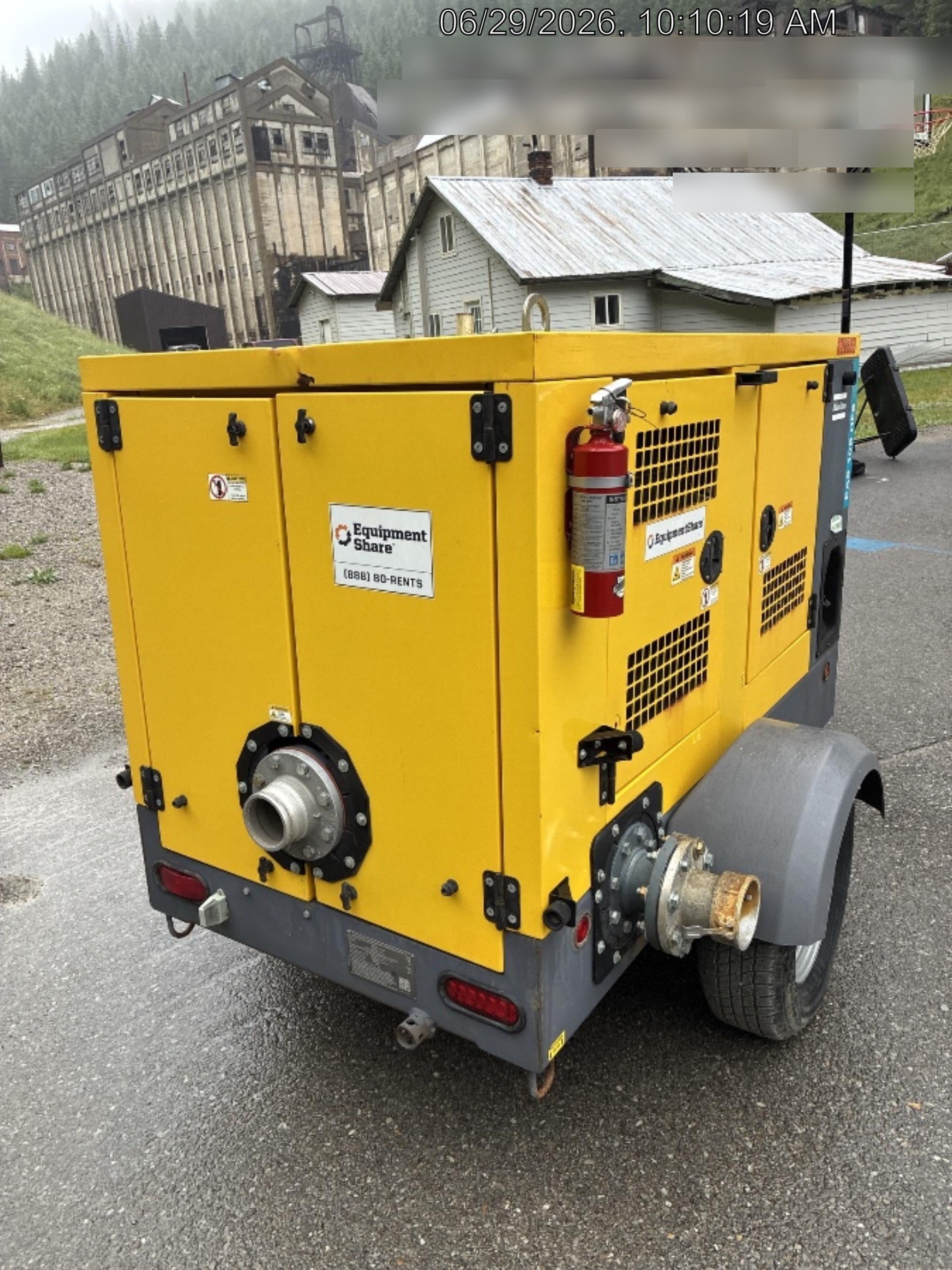 2020 ATLAS COPCO PAS 100 HF CS Enclosed