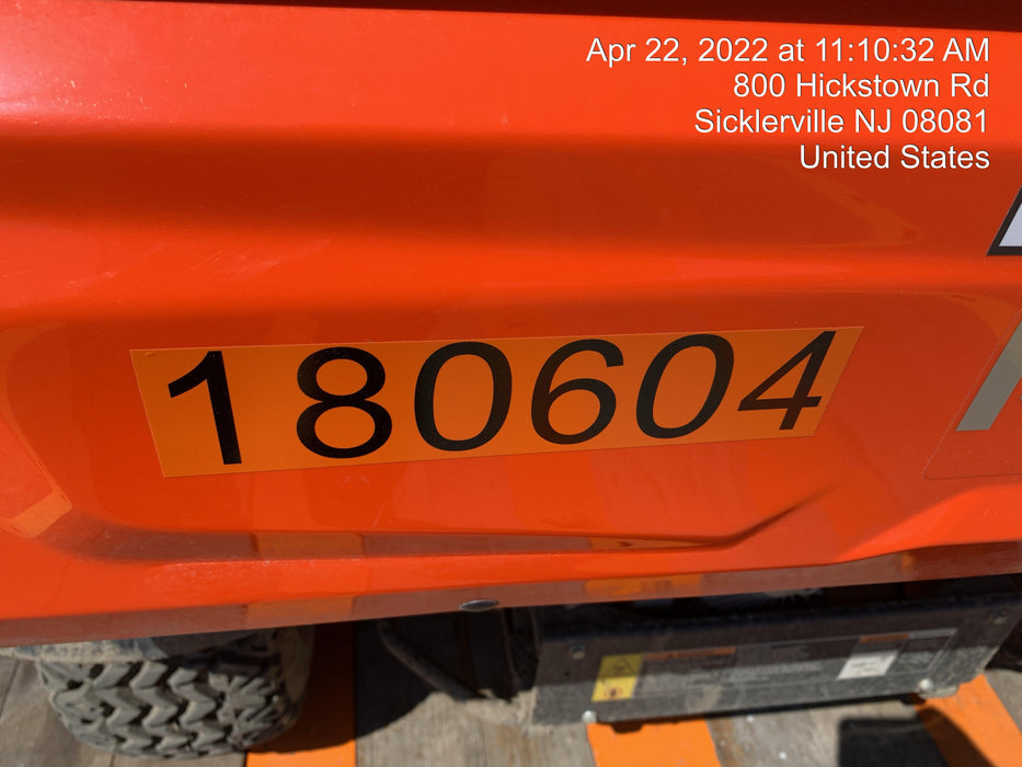 2021 Kubota RTV-X1140W-H Plastic Canopy, Windshield Acrylic Clear, LED Strobe Light, Wire Harness Kit, Back up Alarm