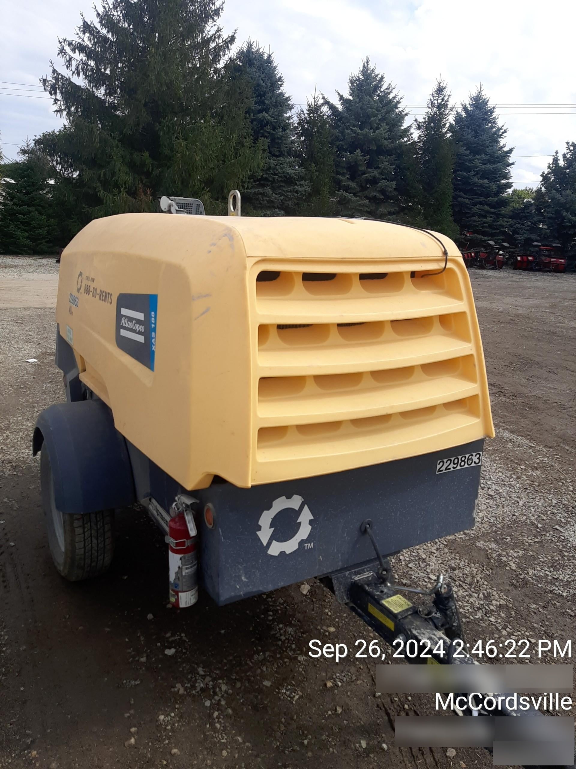 2022 ATLAS COPCO XAS188 CWK